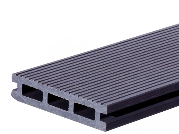 WPC Terrassendiele Slim Grau WPCTerrassendielen Terrassendielen