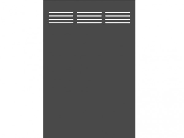 Sichtschutzelement Slot-Design "BOARD" schiefer