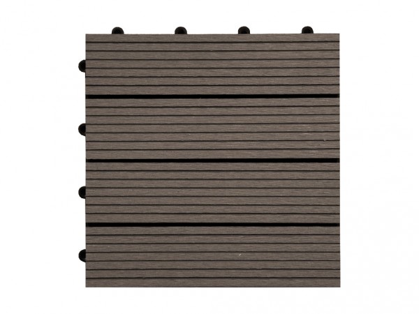 Terrassenfliese WPC braun
