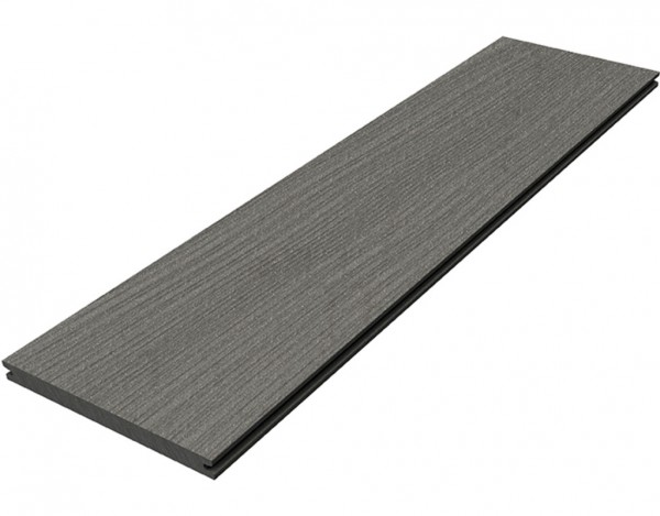 Terrassendiele WPC "Barfußdiele PREMIUM (Jumbo)" basaltgrau