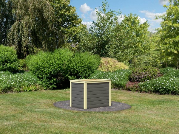 "Hochbeet 0" 19 mm terragrau