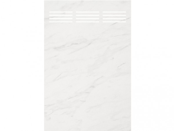 Sichtschutzelement Slot-Design BOARD marmor
