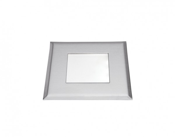 LED Einbauleuchte FLAT-Quadro Edelstahl 238