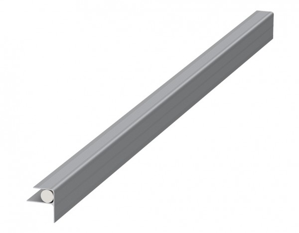 Hausanschlussprofil silber