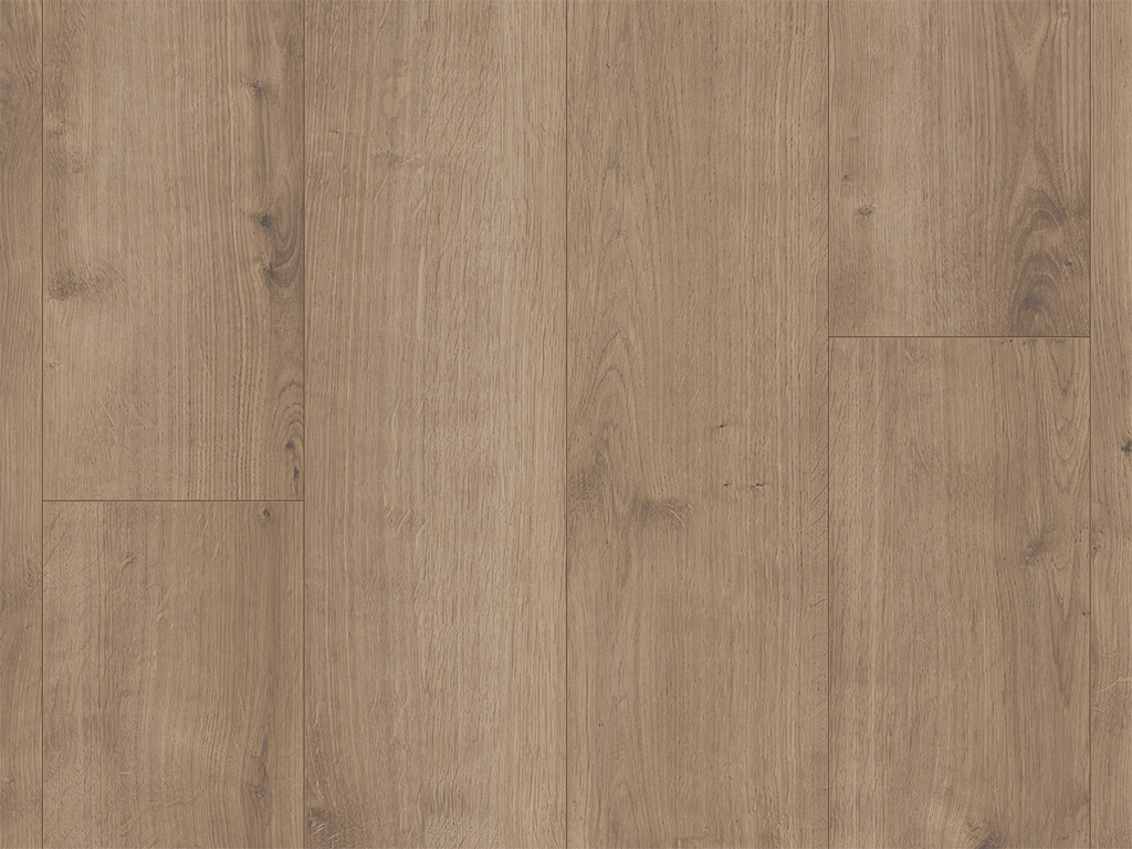 Laminat Teak gebleicht seidenmatte Struktur Click'in Landhausdiele