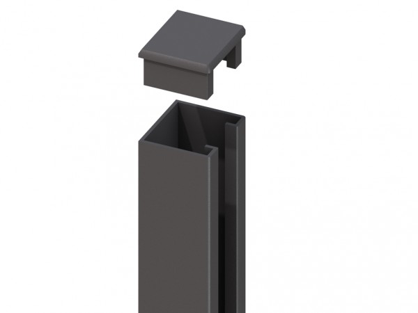 U-Montageprofil SYSTEM anthrazit