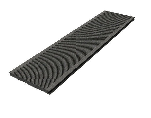 Terrassendiele WPC "Barfußdiele CLASSIC PLUS (Jumbo)" schiefergrau